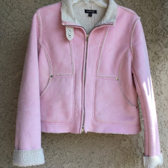 bebe suede jacket